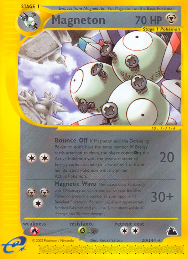 Magneton (20/144) [Skyridge] | Play N Trade Winnipeg