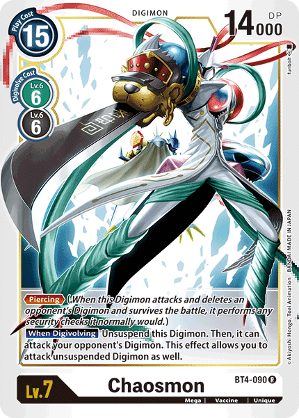 Chaosmon [BT4-090] [Great Legend] | Play N Trade Winnipeg