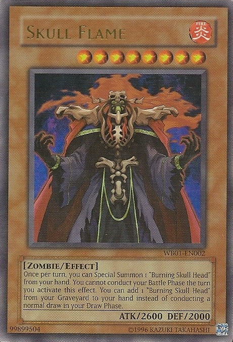 Skull Flame [WB01-EN002] Super Rare | Play N Trade Winnipeg