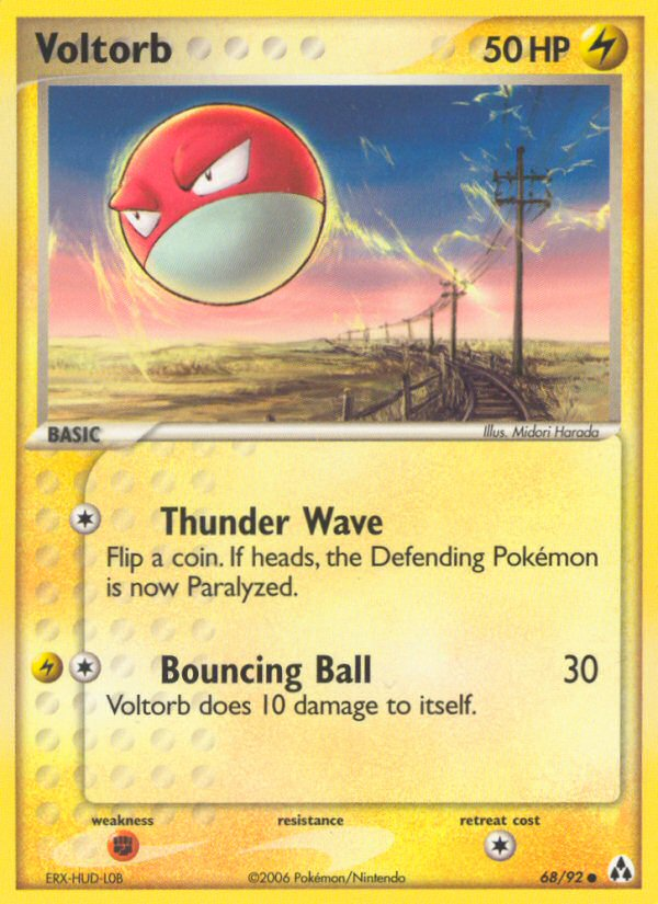 Voltorb (68/92) [EX: Legend Maker] | Play N Trade Winnipeg