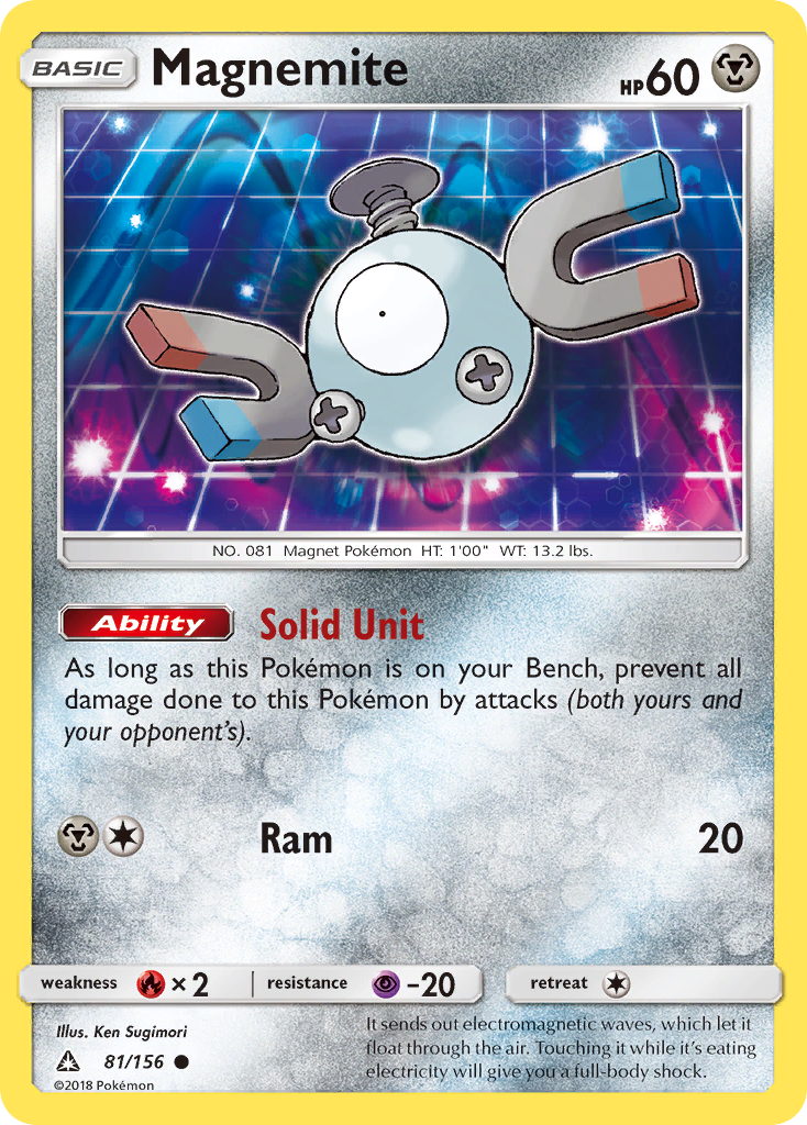 Magnemite (81/156) [Sun & Moon: Ultra Prism] | Play N Trade Winnipeg