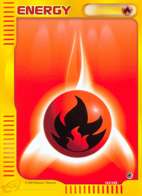 Fire Energy (161/165) [Expedition: Base Set] | Play N Trade Winnipeg