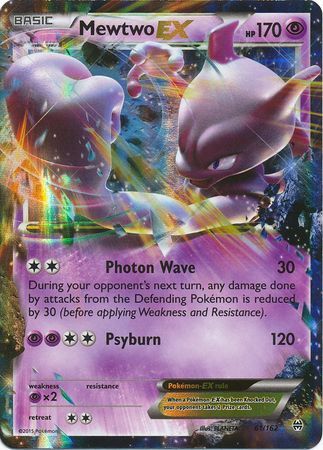 Mewtwo EX (61/162) (Jumbo Card) [XY: BREAKthrough] | Play N Trade Winnipeg