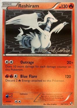 Reshiram (26/114) (Twinboar - David Cohen) [World Championships 2011] | Play N Trade Winnipeg