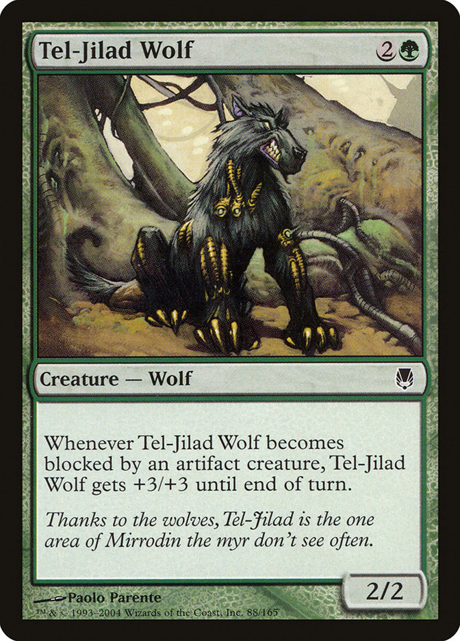 Tel-Jilad Wolf [Darksteel] | Play N Trade Winnipeg