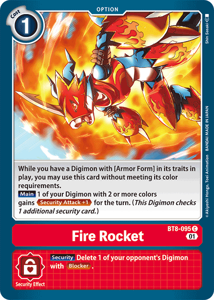 Fire Rocket [BT8-095] [New Awakening] | Play N Trade Winnipeg