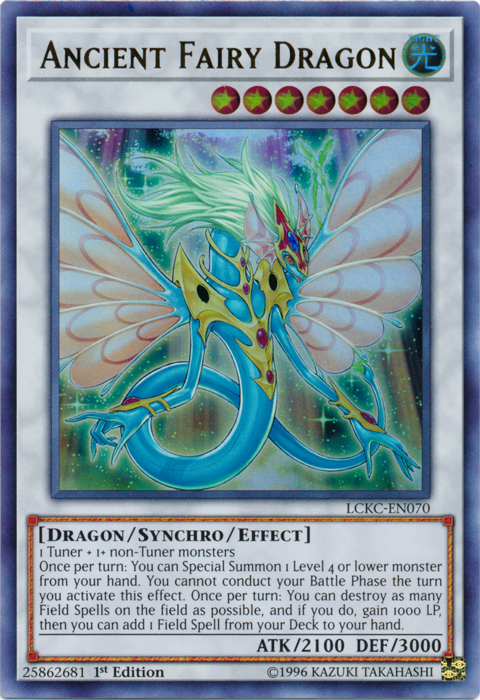 Ancient Fairy Dragon [LCKC-EN070] Ultra Rare | Play N Trade Winnipeg