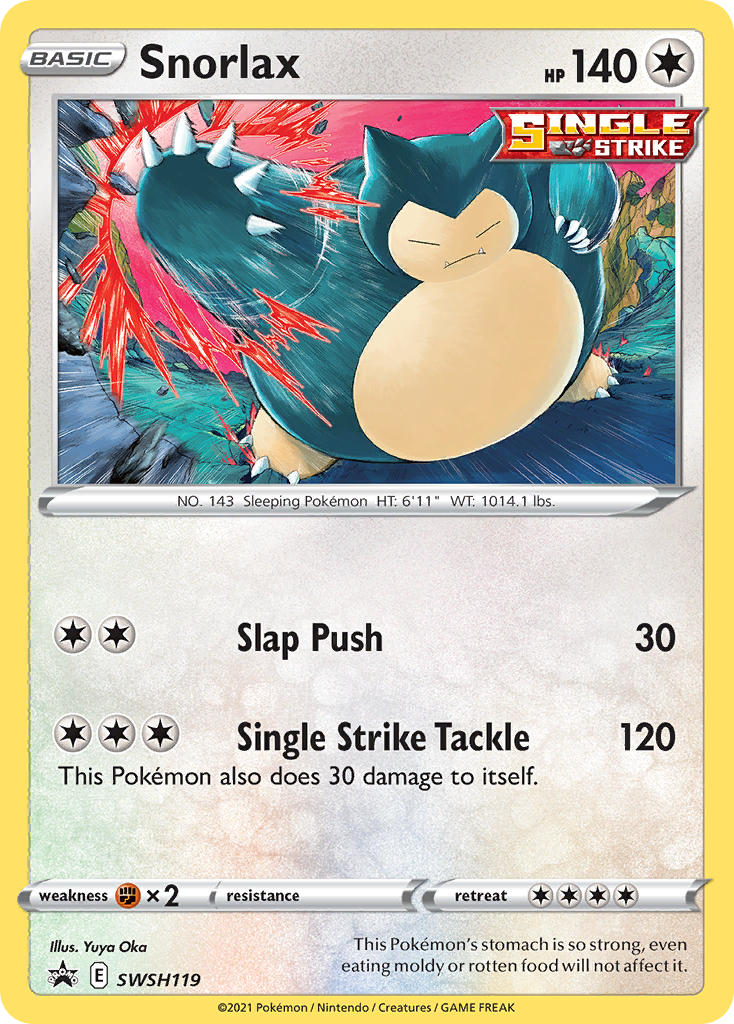 Snorlax (SWSH119) [Sword & Shield: Black Star Promos] | Play N Trade Winnipeg