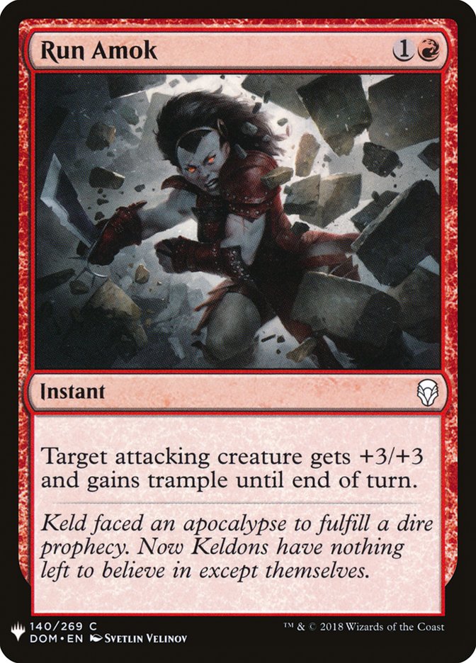 Run Amok [Mystery Booster] | Play N Trade Winnipeg