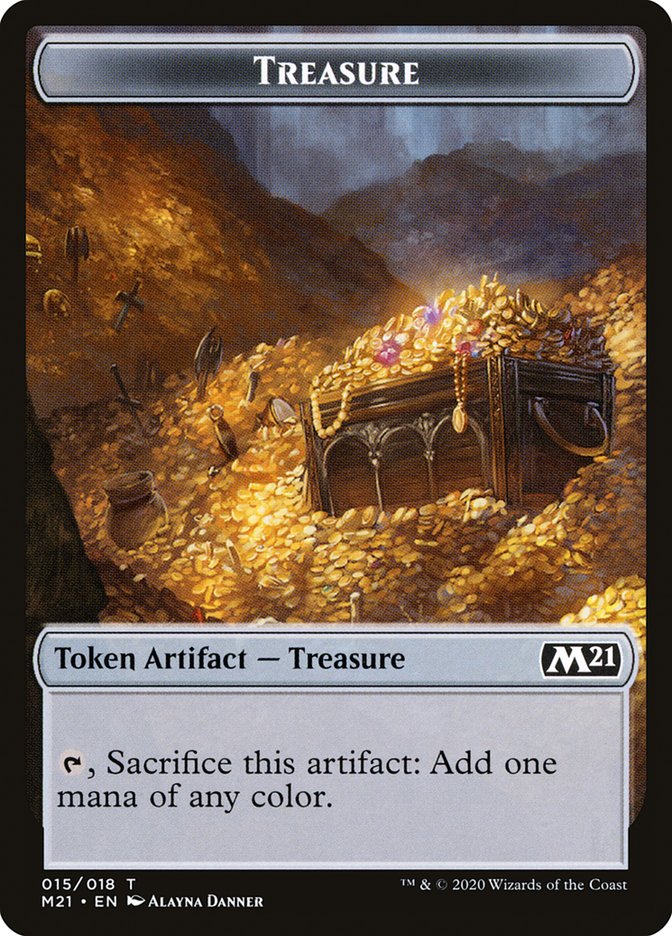 Treasure [Core Set 2021 Tokens] | Play N Trade Winnipeg