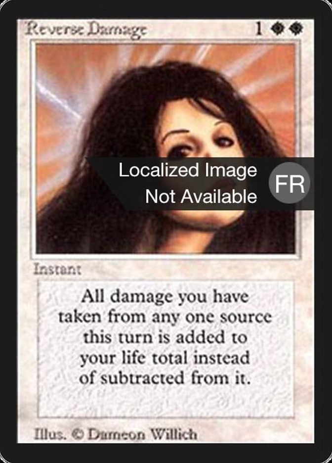 Reverse Damage [Foreign Black Border] | Play N Trade Winnipeg