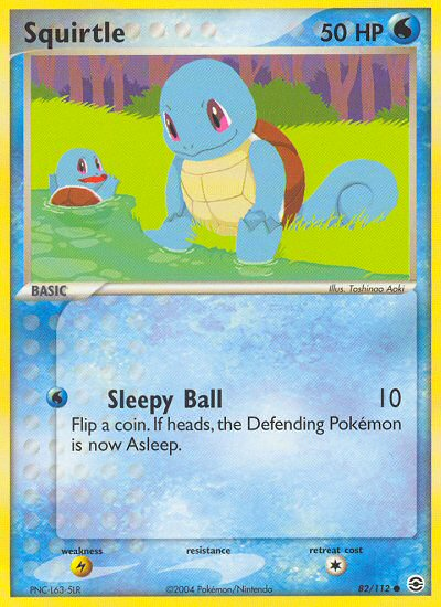 Squirtle (82/112) [EX: FireRed & LeafGreen] | Play N Trade Winnipeg