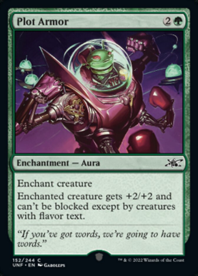 Plot Armor [Unfinity] | Play N Trade Winnipeg