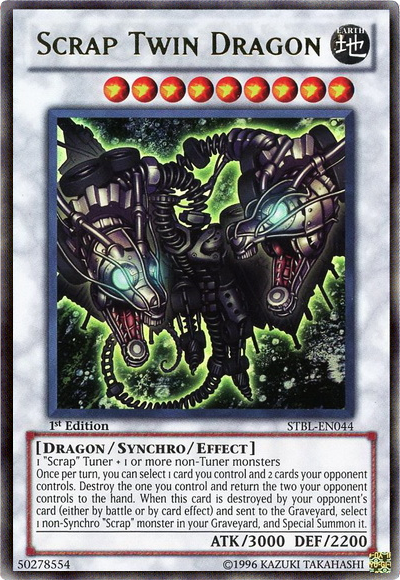 Scrap Twin Dragon [STBL-EN044] Ultra Rare | Play N Trade Winnipeg