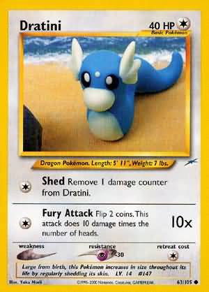 Dratini (63/105) [Neo Destiny Unlimited] | Play N Trade Winnipeg