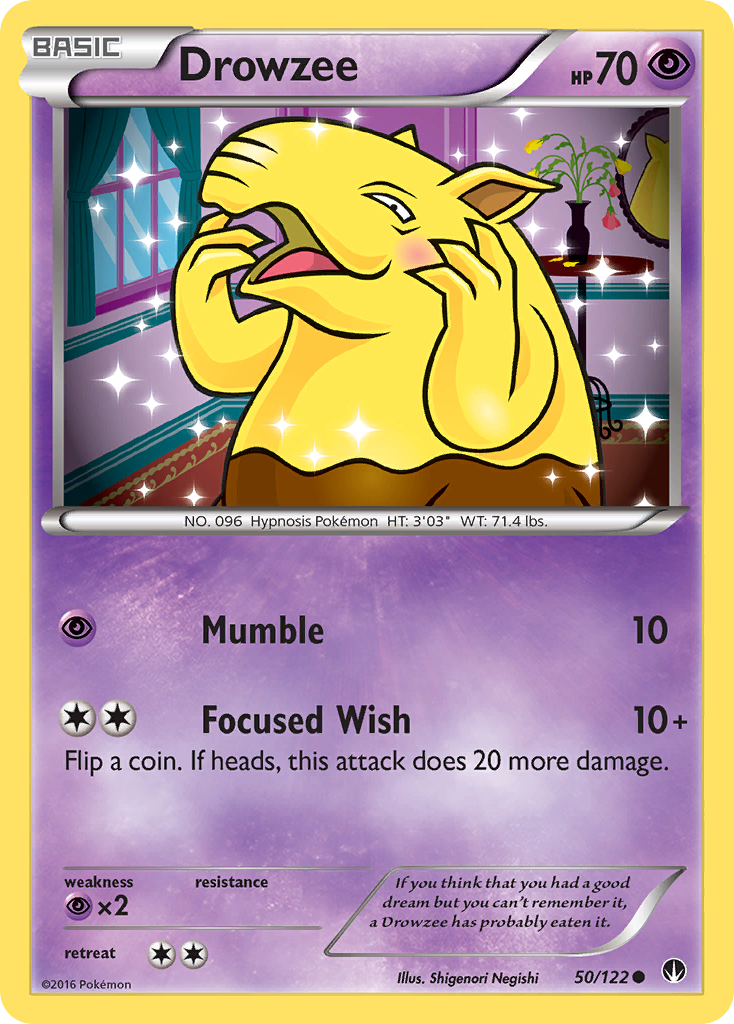 Drowzee (50/122) [XY: BREAKpoint] | Play N Trade Winnipeg