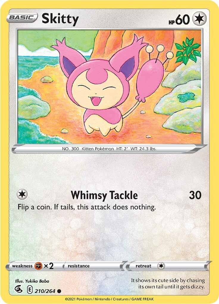 Skitty (210/264) [Sword & Shield: Fusion Strike] | Play N Trade Winnipeg