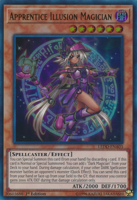 Apprentice Illusion Magician [LEDD-ENA03] Ultra Rare | Play N Trade Winnipeg