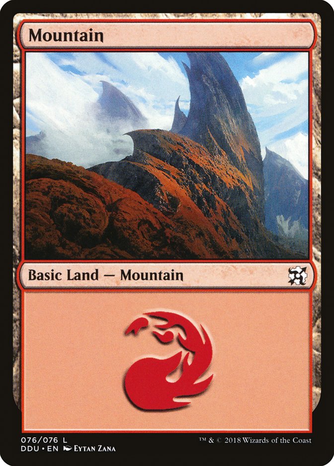 Mountain (76) [Duel Decks: Elves vs. Inventors] | Play N Trade Winnipeg
