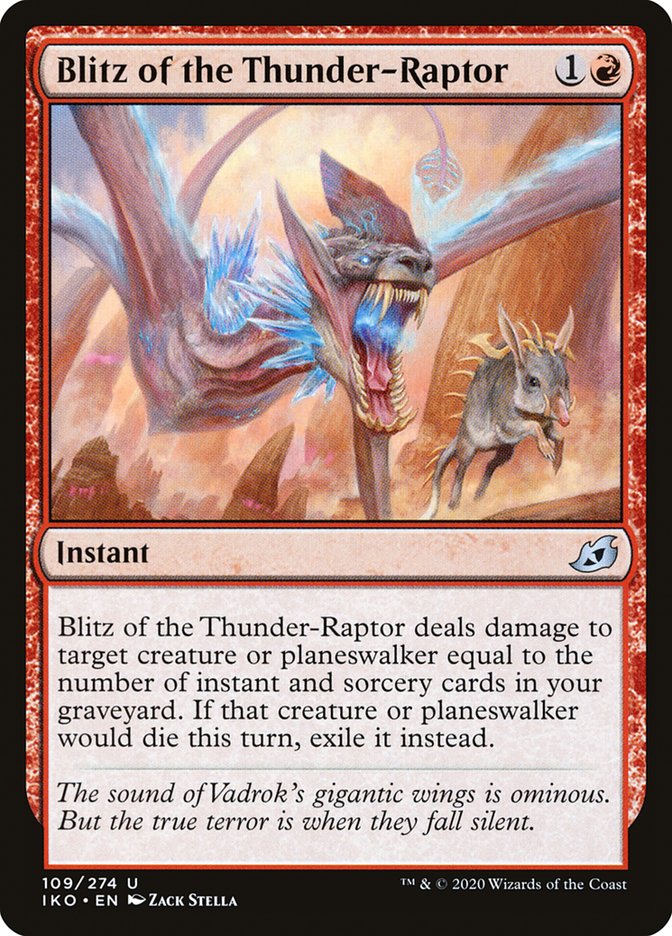 Blitz of the Thunder-Raptor [Ikoria: Lair of Behemoths] | Play N Trade Winnipeg