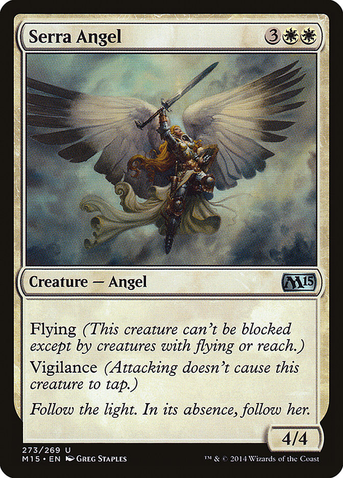 Serra Angel [Magic 2015] | Play N Trade Winnipeg