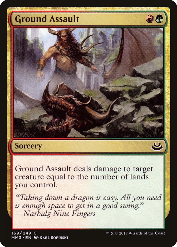 Ground Assault [Modern Masters 2017] | Play N Trade Winnipeg