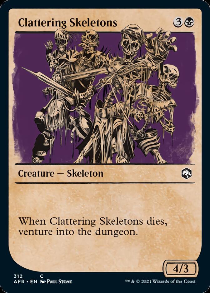 Clattering Skeletons (Showcase) [Dungeons & Dragons: Adventures in the Forgotten Realms] | Play N Trade Winnipeg