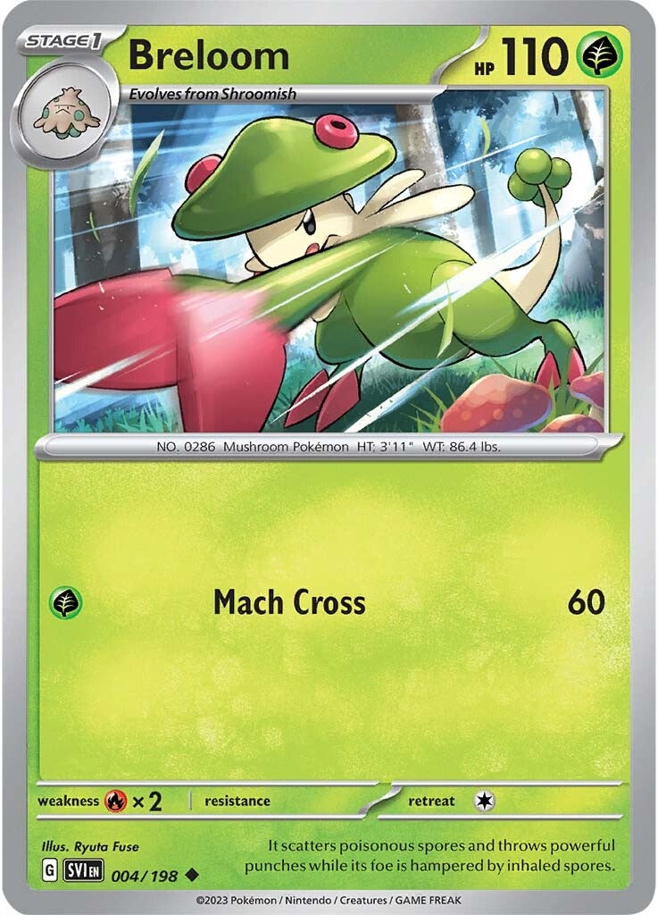 Breloom (004/198) [Scarlet & Violet: Base Set] | Play N Trade Winnipeg