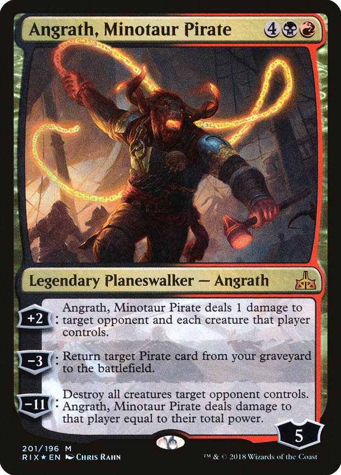 Angrath, Minotaur Pirate [Rivals of Ixalan] | Play N Trade Winnipeg