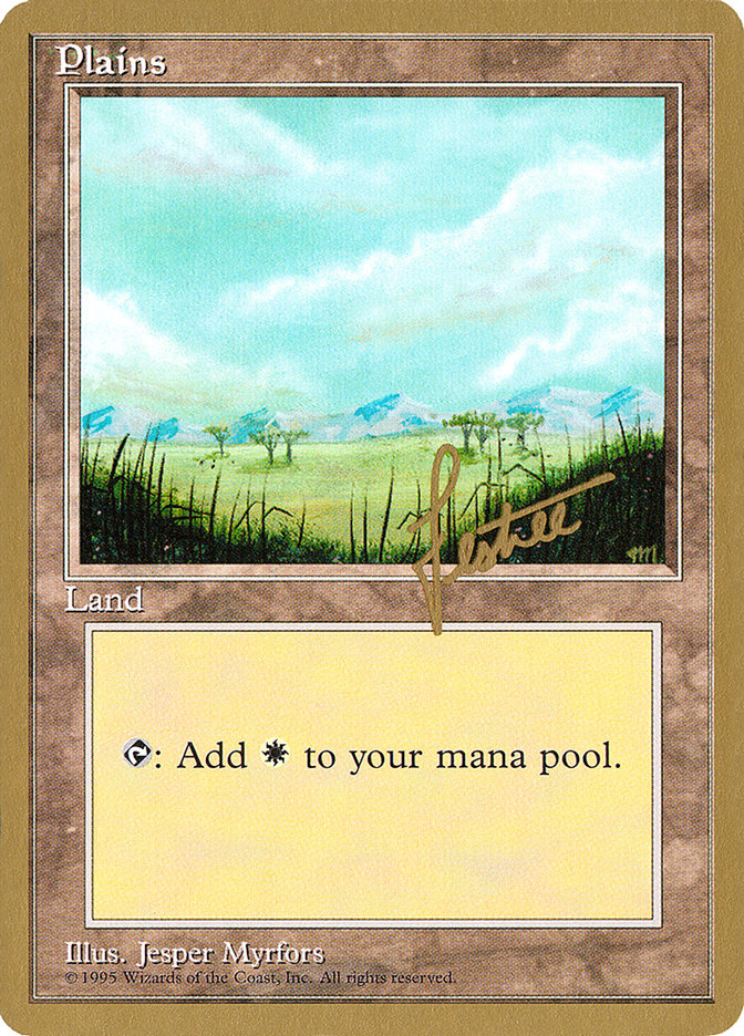 Plains (bl365) (Bertrand Lestree) [Pro Tour Collector Set] | Play N Trade Winnipeg