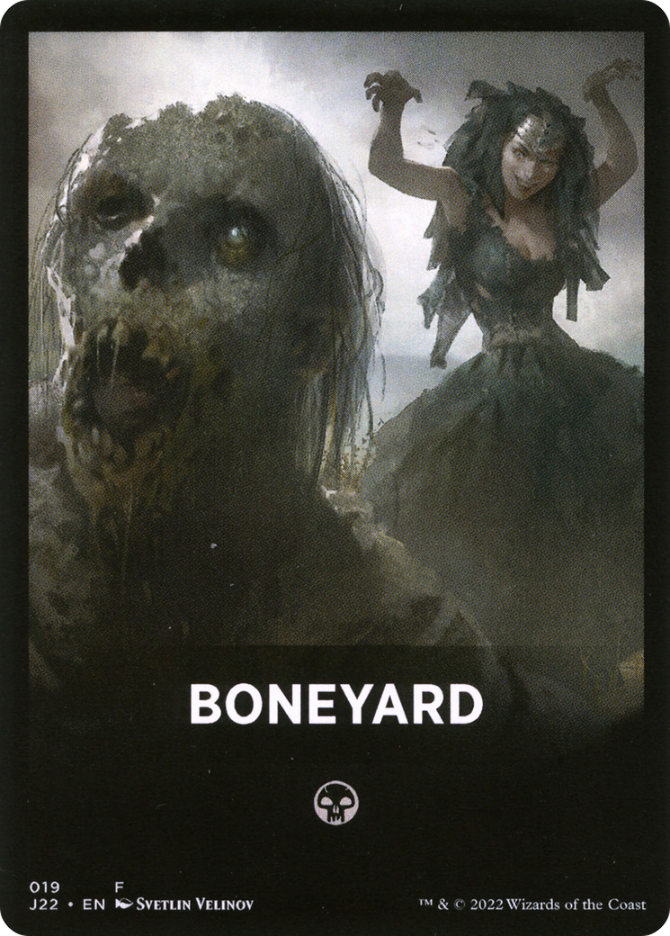 Boneyard Theme Card [Jumpstart 2022 Front Cards] | Play N Trade Winnipeg