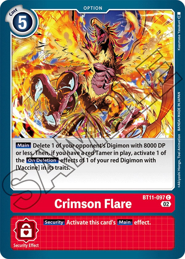 Crimson Flare [BT11-097] [Dimensional Phase] | Play N Trade Winnipeg