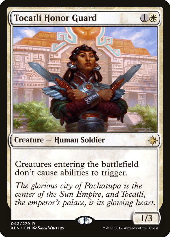 Tocatli Honor Guard [Ixalan] | Play N Trade Winnipeg