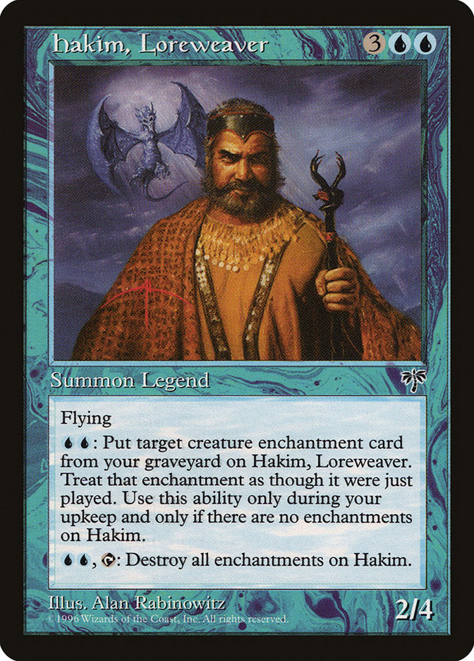 Hakim, Loreweaver [Mirage] | Play N Trade Winnipeg