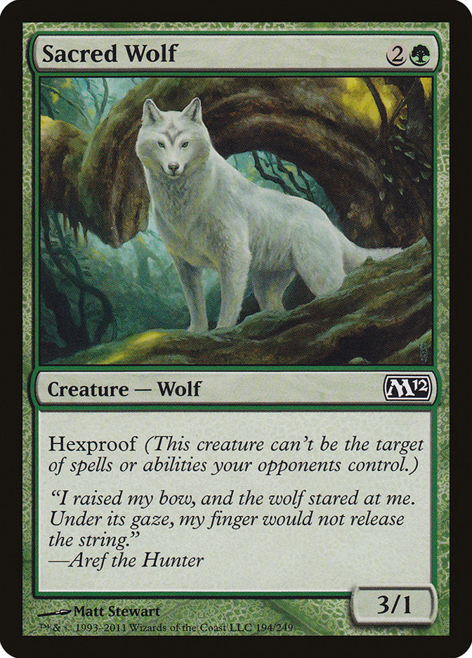 Sacred Wolf [Magic 2012] | Play N Trade Winnipeg