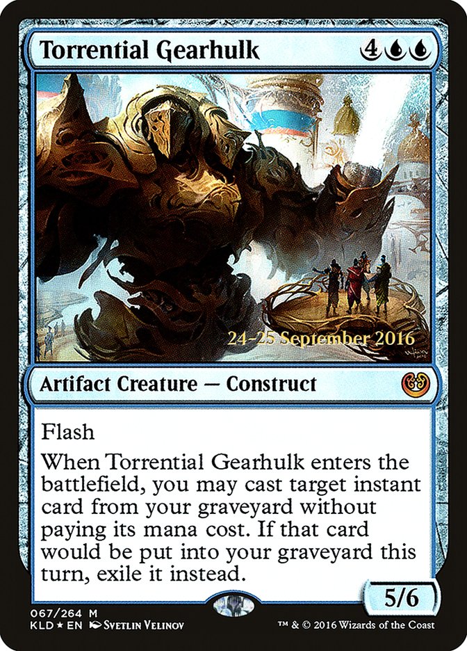 Torrential Gearhulk  [Kaladesh Prerelease Promos] | Play N Trade Winnipeg