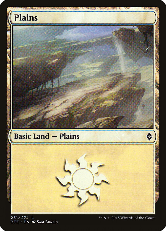 Plains (251a) [Battle for Zendikar] | Play N Trade Winnipeg