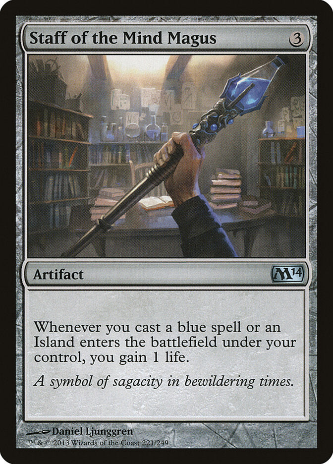 Staff of the Mind Magus [Magic 2014] | Play N Trade Winnipeg