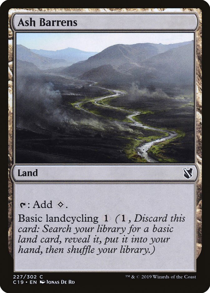 Ash Barrens [Commander 2019] | Play N Trade Winnipeg