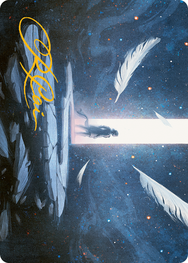 Moment of Truth Art Card (Gold-Stamped Signature) [March of the Machine Art Series] | Play N Trade Winnipeg