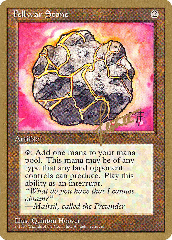 Fellwar Stone (Bertrand Lestree) [Pro Tour Collector Set] | Play N Trade Winnipeg