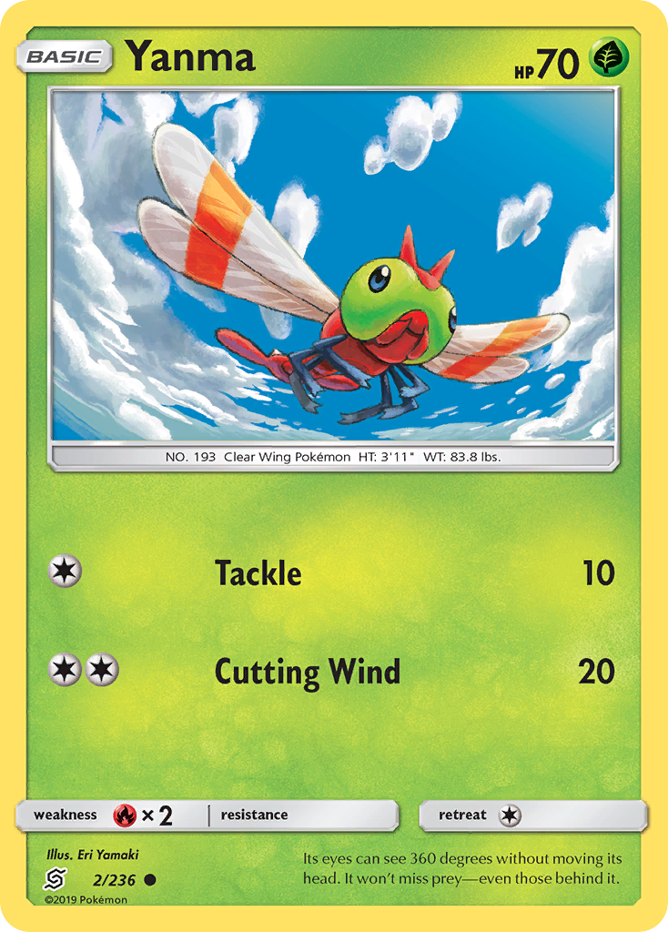 Yanma (2/236) [Sun & Moon: Unified Minds] | Play N Trade Winnipeg