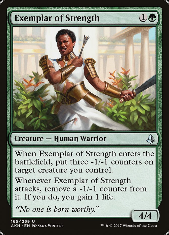 Exemplar of Strength [Amonkhet] | Play N Trade Winnipeg