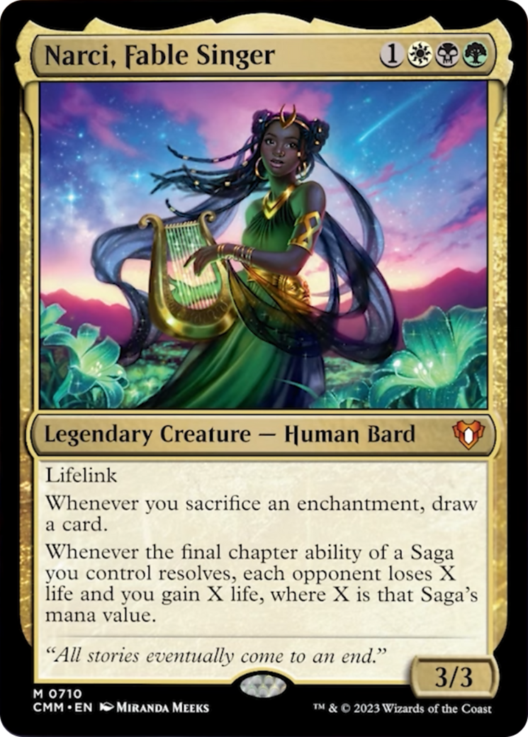 Narci, Fable Singer [Commander Masters] | Play N Trade Winnipeg