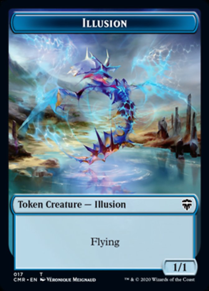 Illusion // Plant Token [Commander Legends Tokens] | Play N Trade Winnipeg