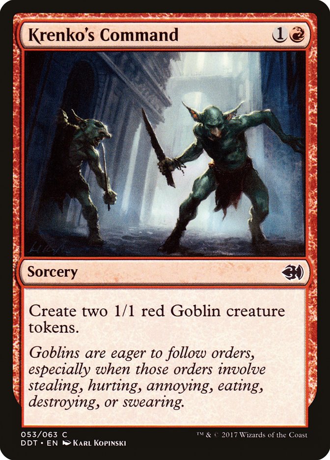 Krenko's Command [Duel Decks: Merfolk vs. Goblins] | Play N Trade Winnipeg