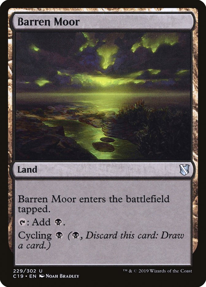 Barren Moor [Commander 2019] | Play N Trade Winnipeg