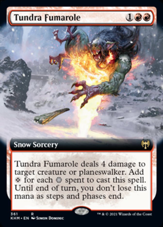 Tundra Fumarole (Extended Art) [Kaldheim] | Play N Trade Winnipeg