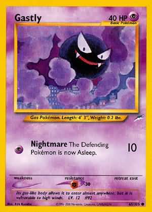 Gastly (65/105) [Neo Destiny Unlimited] | Play N Trade Winnipeg