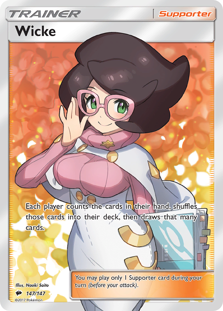 Wicke (147/147) [Sun & Moon: Burning Shadows] | Play N Trade Winnipeg